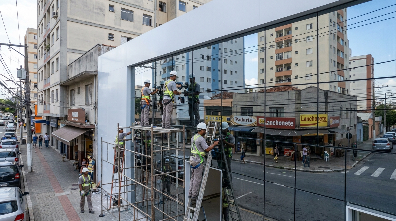 Fechamentos em Vidro em São Bernardo do Campo‑SP