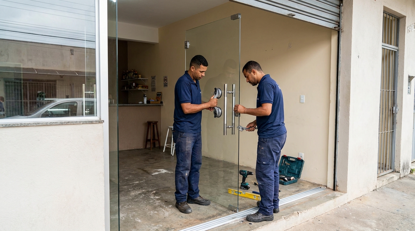 Portas em Vidro em São Bernardo do Campo‑SP