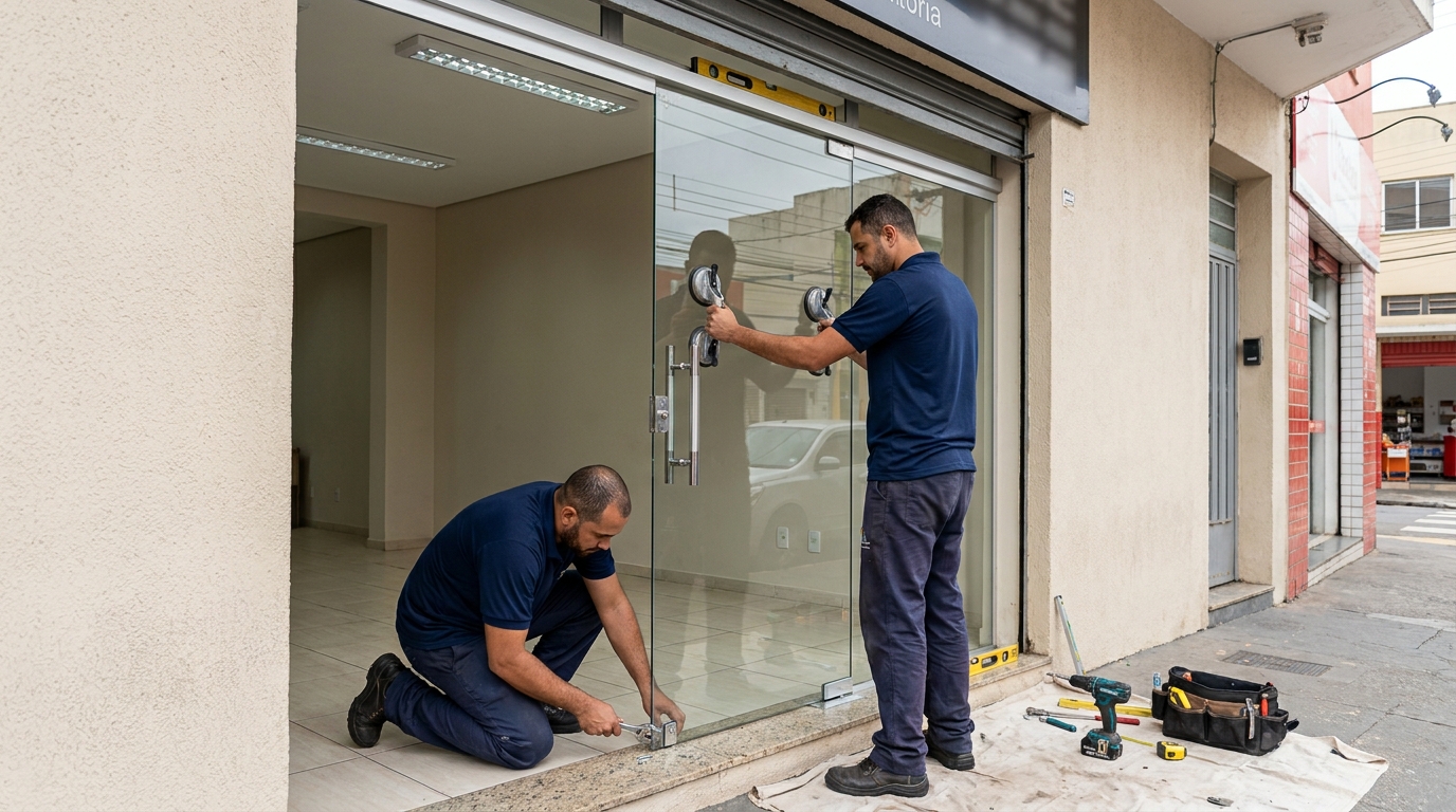 Portas Residenciais e Comerciais em São Bernardo do Campo‑SP