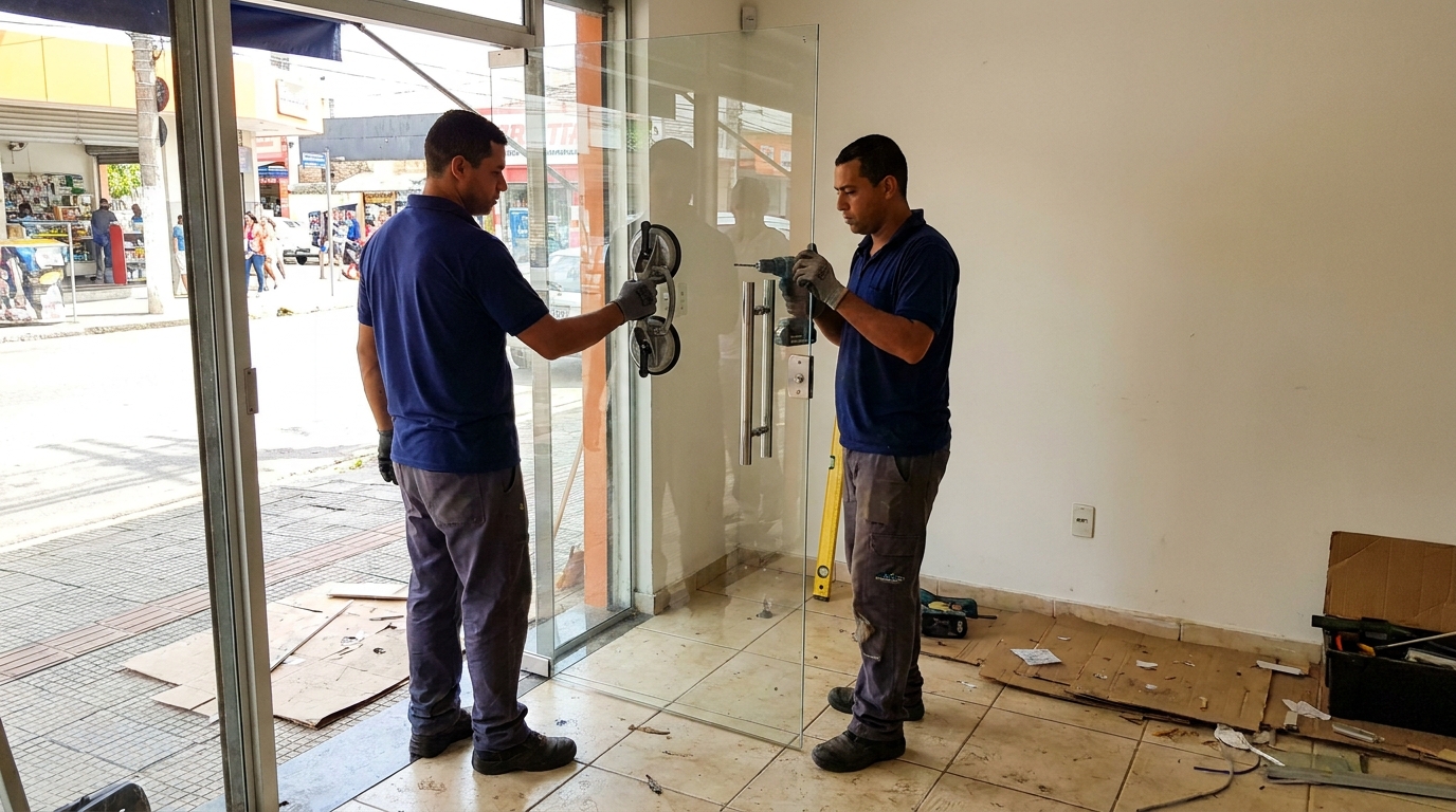 Portas em Vidro em São Bernardo do Campo‑SP